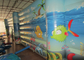 Dijital Boyama Bounce House Kapalı Oyun Alanı, Denizaltı Dünyası Blow Up Playhouse
