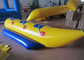 Su parkı için şişme su muz botu çekilebilir küçük çocuklar için muz botu su oyuncak havaya uçurmak