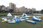 Dev Açık Şişme Su Parkı Özelleştirilmiş Boyut CE UL SGS hava geçirmez su oyunları satışa