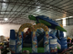 Denizaltı Dünya Temalı Eğlence Parkı Için Şişme Atlama Combo PVC kumaş satılık şişme atlama evi