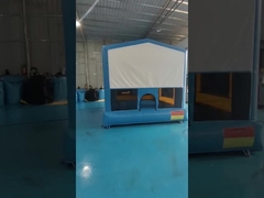 Ateş geçirmez Tarpaulin Çocuklar Şişme Çöpçatan Ev Fırlatın Çöpçatan Kalesi