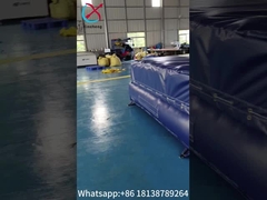 Ticari 0.55mm PVC Tarpaulin Şişme Spor Oyunu Şişme Engelleme Kursu Oyun For Event