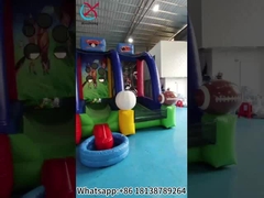 Açık Hava Interaktif Şişme Spor Oyunu Şişme Top Atışı Oyunu