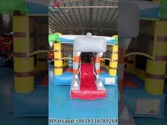Yüksek Kaliteli Jungle Bouncy House Çocuklar Yetişkinler için Bouncy Castle