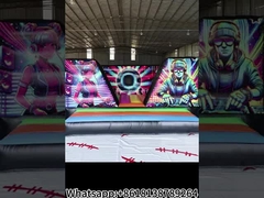 Şişme Disko Dansı Atlama sıçrayışlı kale şişme atıcı