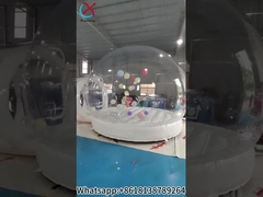 Şişme kabarcık evi atlama kalesi parti için şişme çadır