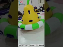 Hava Geçirmez Şişme Jiroskop Oyunları Şişme Kar Armudu Modeli Su Tahterevalli Trambolin