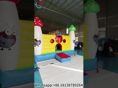 Şişme Bouncer Castle Böcek Şişme Bounce House Fun için