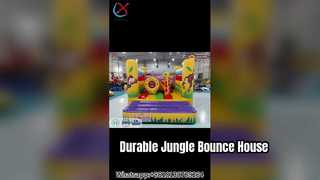Çocuk Partileri için Jungle Şişme Sıçrama Evi