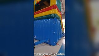 Dev Şişme Su Kaydırağı Havuz Partisi Eğlencesi
