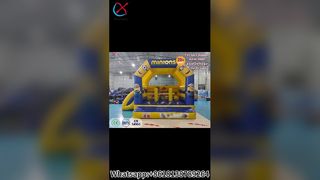 Çocuk Partileri için Minionlar Bounce House Eğlencesi