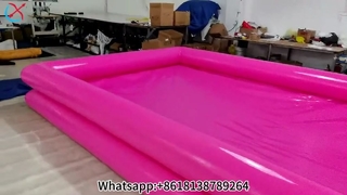 Özel Pembe Şişme Havuz Partisi Eğlencesi!