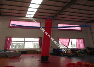 Dekorasyon Tek Bacak Reklam Hava Dansözleri yüksekliği 4 m Şişme tek bacak havalı germe makinesi Pazarlama Balonlarını Havaya Uçurmak