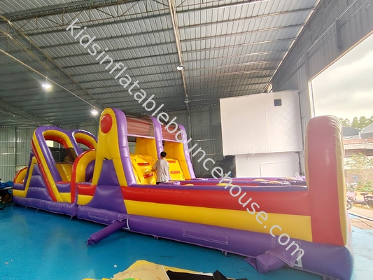 Pvc Tarpaulin Şişilebilir Engelleme Yürüyüşleri Açık Bahçe Eğlence Koşu Spor Küçük Çocuklar İçin