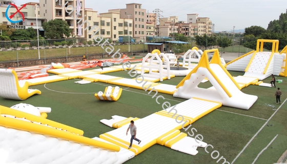 Tedarikçi Gaint Floating 0.9mm PVC Outdoor Inflatable Water Park Equipment OEM/ODM