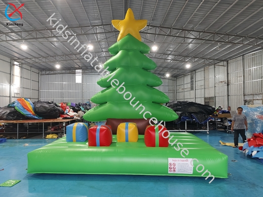 Şişme Noel ağacı atlama alanı şişme sıçrama kalesi