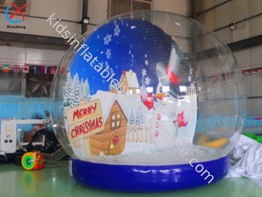 Özel şişme reklam Noel topu Noel süslemeleri sıçrayıcı ev