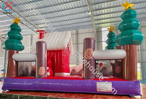 Üreticisi Şişme Çöpçatan Noel Evi Çocuklar İçin Şişme Çöpçatan Ev