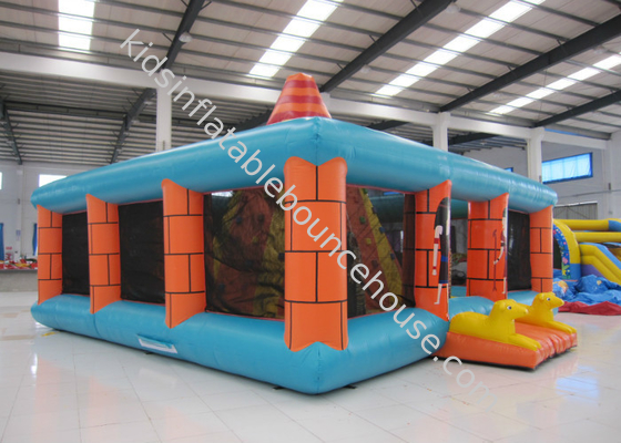 OEM/ODM Açık Hava Eğlence Parkı Şişme Kaya tırmanış duvarı 0.55mm Pvc Tarpaulin