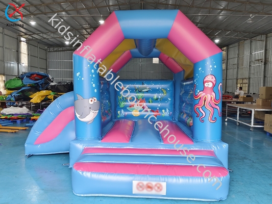Üreticiler Slide Combos ile Şişkin Sıçrama Evi Şişkin Sıçrama Kalesi