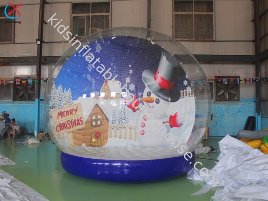 Şişme Noel Kar Tanesi Kış Kardan Adam Teması Şişme Top
