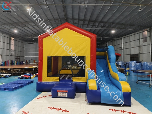 Fabrika Ay Yürüyüşü Şişme Zıplayan Kale Zıplama Evi Kaydıraklı Kombo