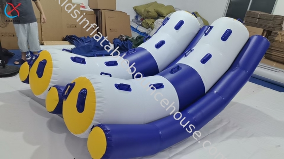 Fabrika Şişme Su Oyunları Dayanıklı PVC Kalın Şişme Yüzen Tahterevalli