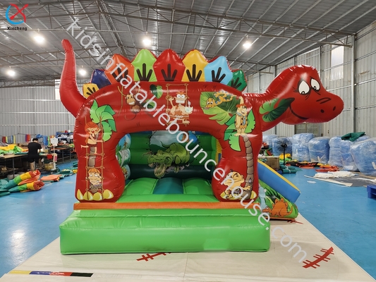 Sevimli klasik şişme dinozor açılan/küçük dino şişme açılan şişme dinozor atlama açılan küçük boy kabarık