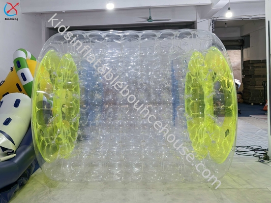 Ticari PVC Silindir Tüp Açık Hava Rulo Top Oyunu Şişme Vücut Zorb Topu